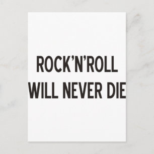 Carte Postale Rock 'n' Roll Produits & Designs !
