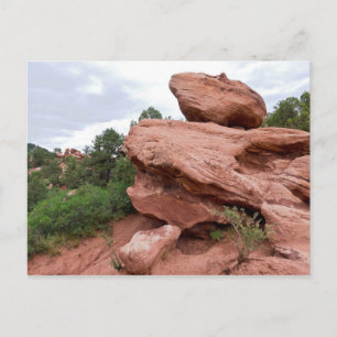 Carte Postale Rock Outculture au Jardin des Dieux