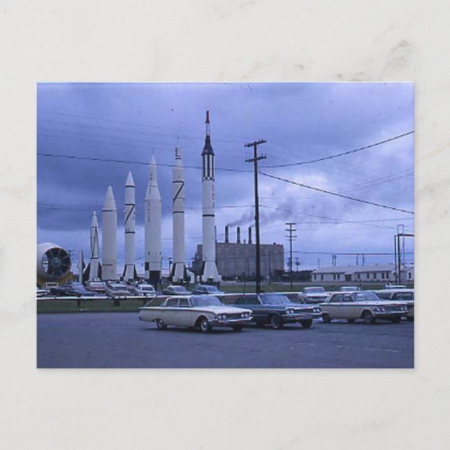 Carte Postale Rocket City USA Huntsville AL (Devant)