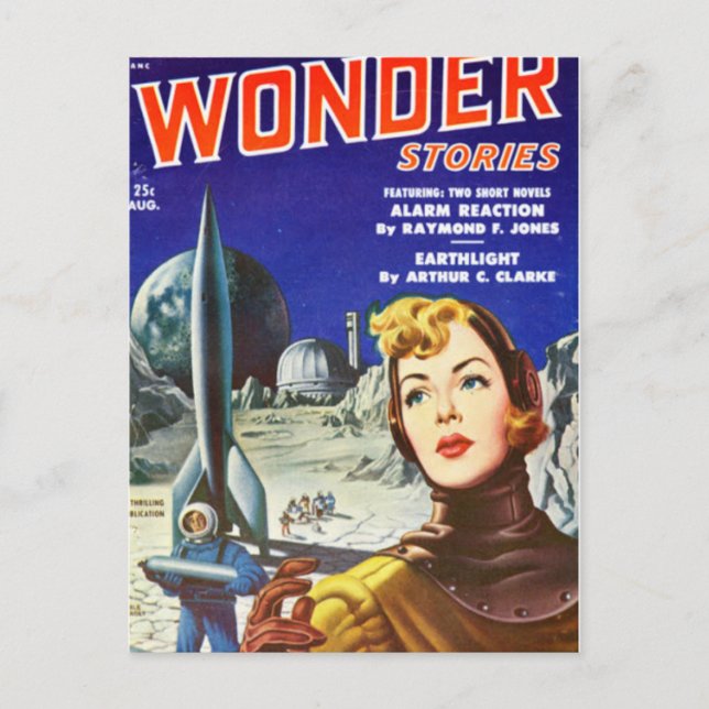 Carte Postale Rocket Girl (Devant)