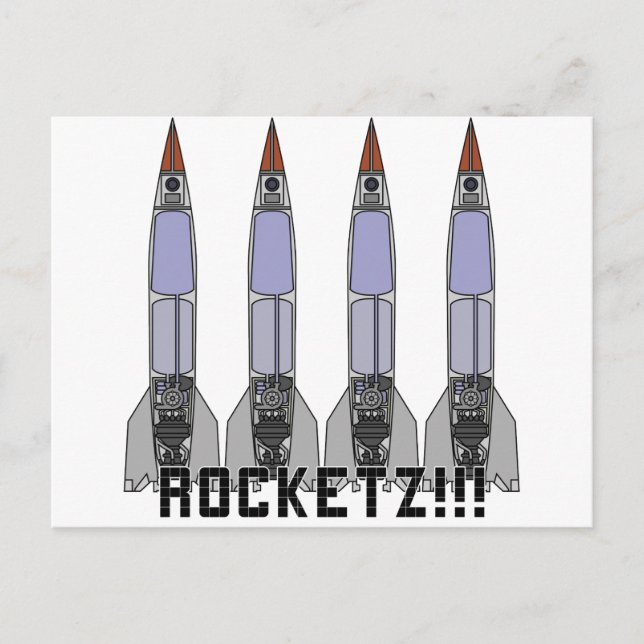 Carte Postale Rocketz3 (Devant)