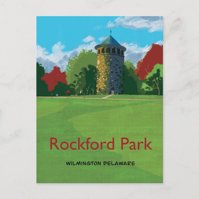 Carte postale Rockford Park (Devant)