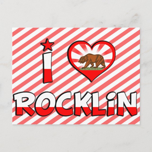 Carte Postale Rocklin, CA (Devant)