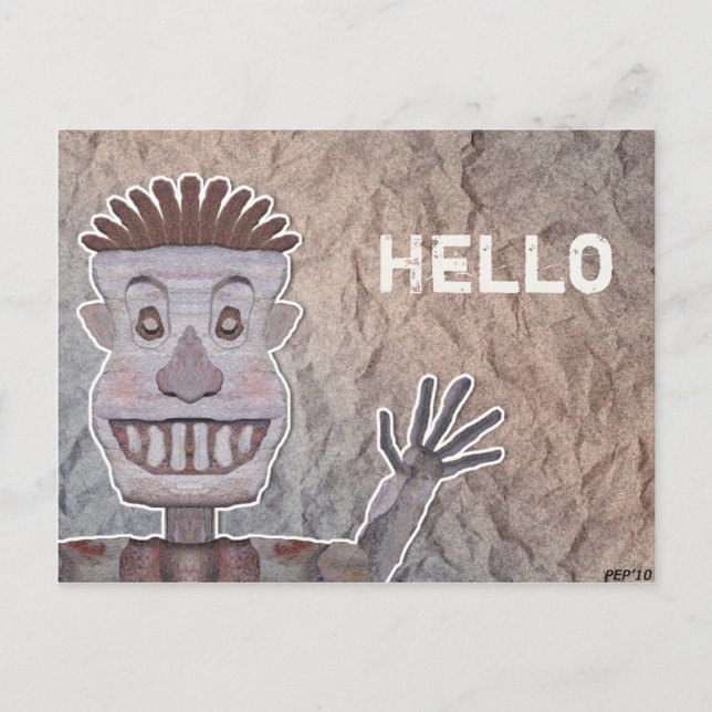 Carte Postale Rockman (Devant)