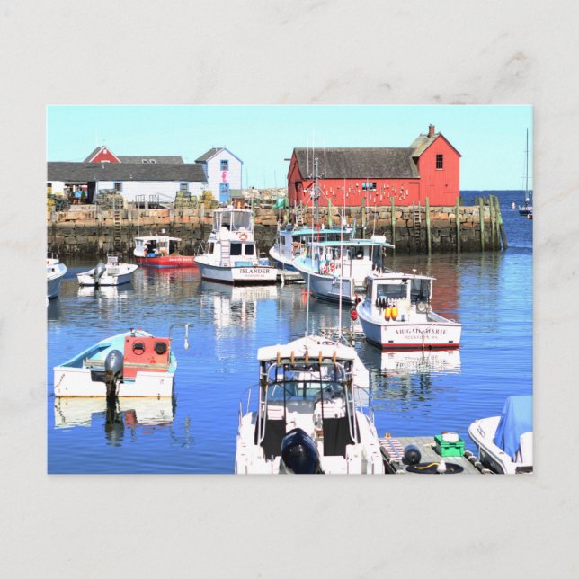 Carte postale Rockport Massachuetts (Devant)