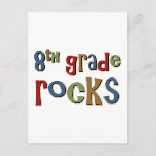 Carte Postale Rocks de 8e année Huitième