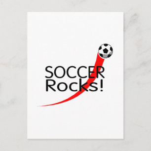 Carte Postale Rocks de football