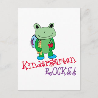 Carte Postale Rocks de jardin d'enfants