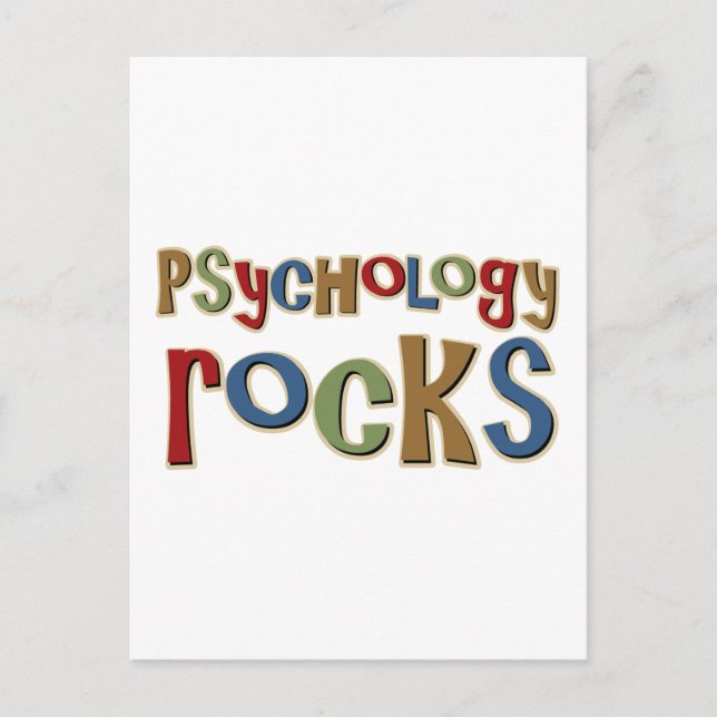 Carte Postale Rocks de psychologie (Devant)