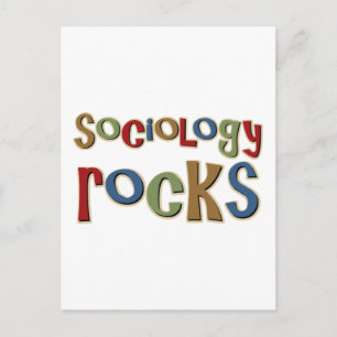 Carte Postale Rocks de sociologie