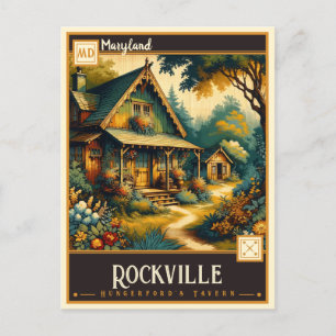 Carte Postale Rockville, Maryland   VINTAGE