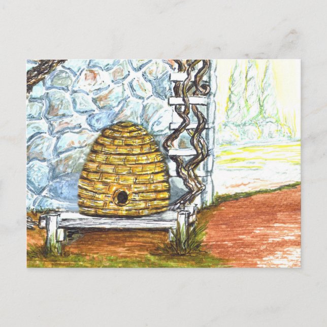 Carte Postale rockwall avec le skep (Devant)