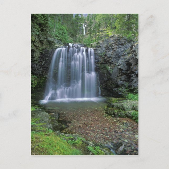 Carte Postale Rockwell Falls dans la vallée des Deux Médecins de (Devant)