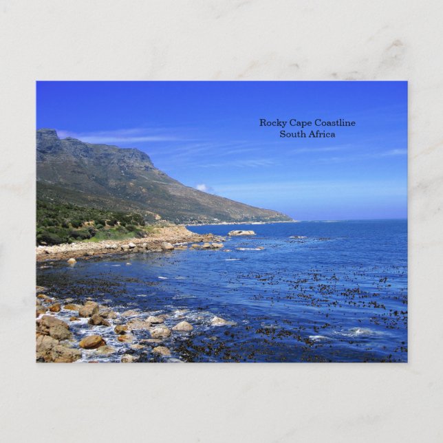 Carte Postale Rocky Cape Coastline, S. Africa, (Devant)