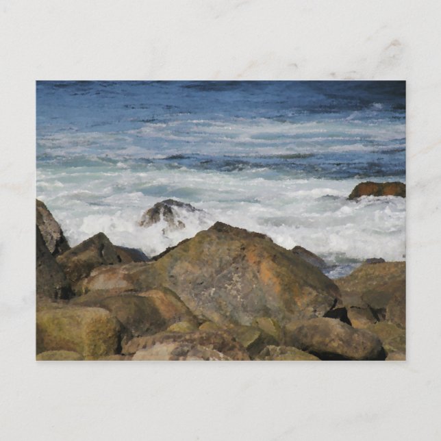 Carte postale Rocky Seashore (Devant)