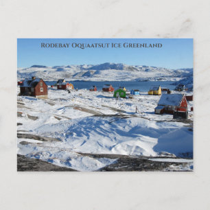 Carte Postale Rodebay Oqaatsut Groenland