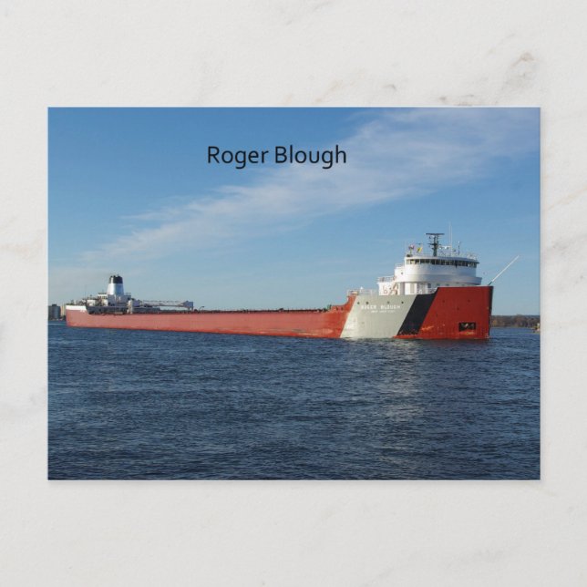 Carte postale Roger Blough (Devant)
