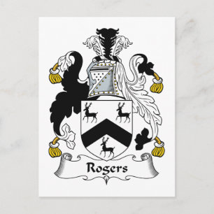 Carte Postale Rogers Family Crest