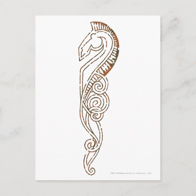 Carte Postale Rohirrim Flag (Devant)