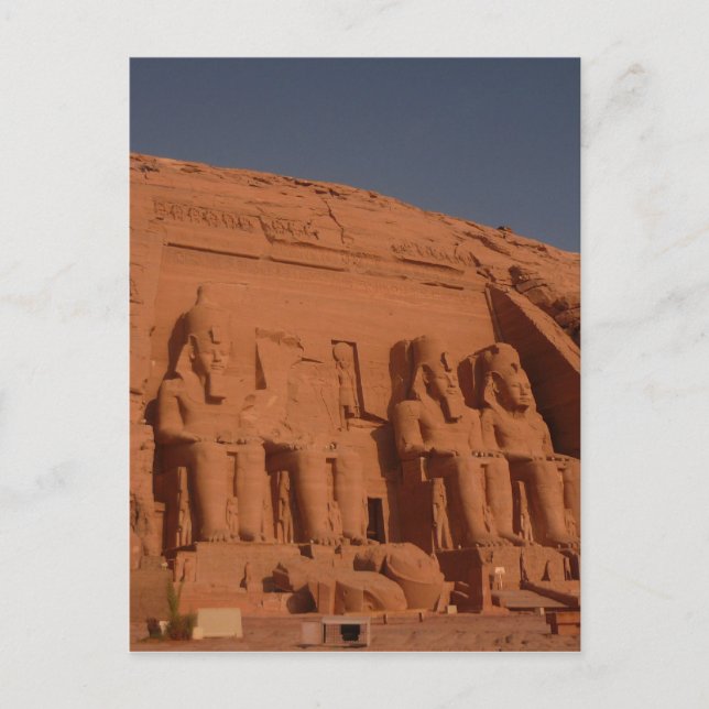 Carte Postale rois d'Abou Simbel (Devant)