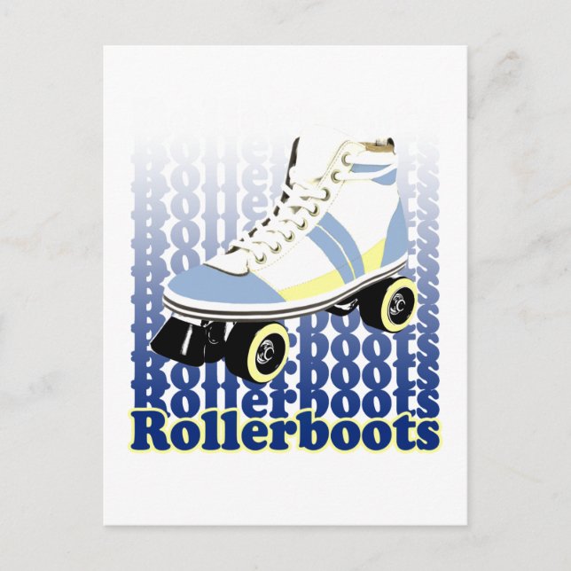 Carte Postale Rollerboots (Devant)