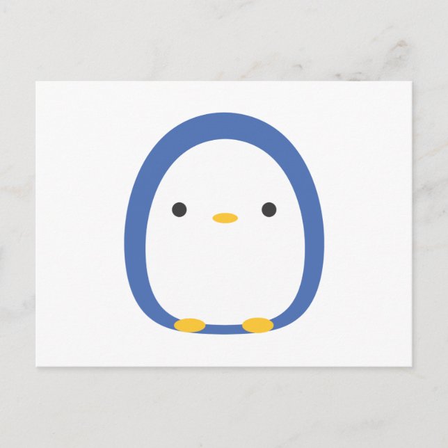 Carte Postale Roly Poly Penguin (Devant)