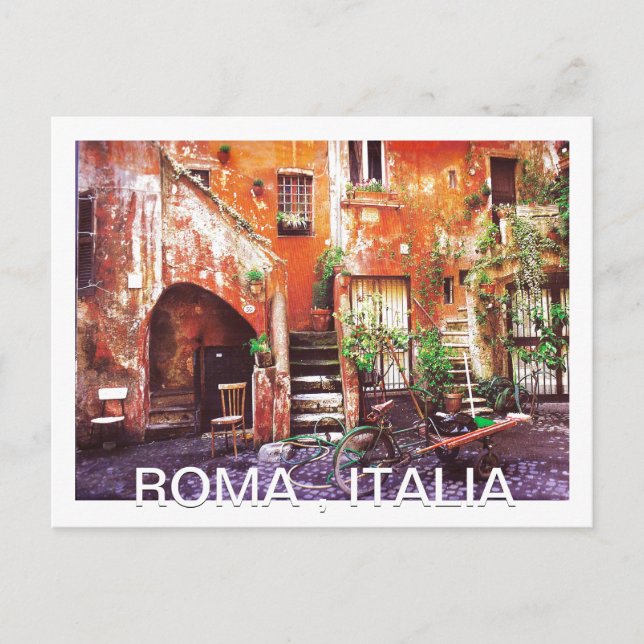 CARTE POSTALE ROMA, ITALIE (Devant)