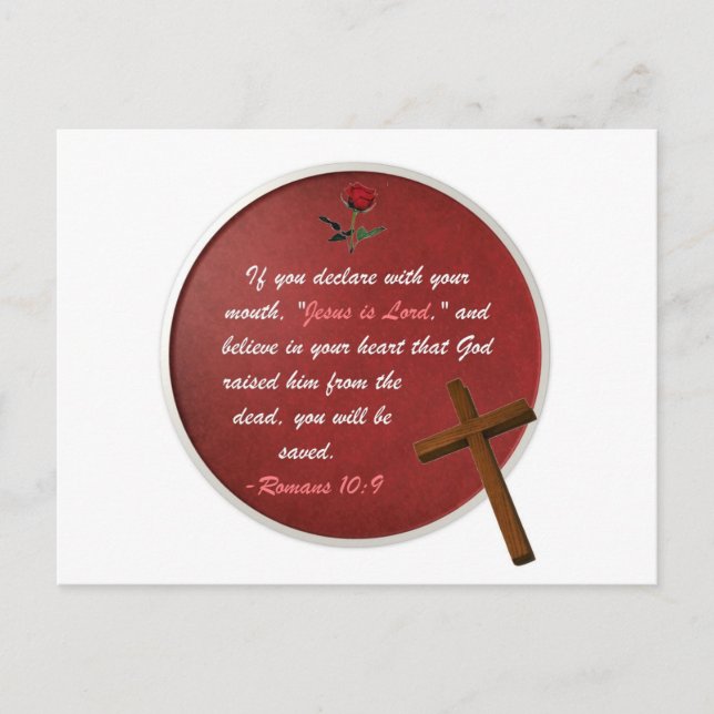 Carte Postale Romains 10:9 (Devant)
