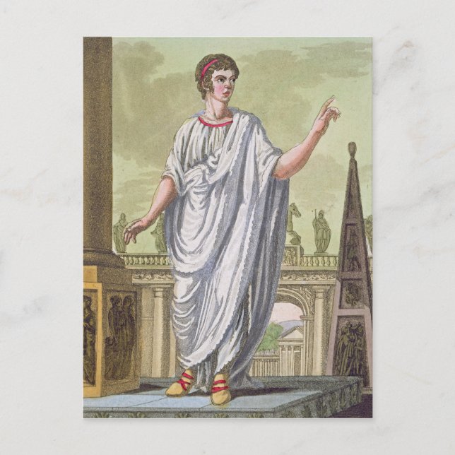 Carte Postale Roman Citizen Claiming Employment (Devant)