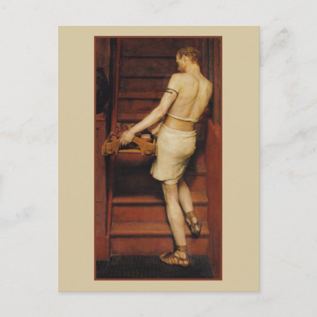 Carte Postale Roman Potter par Alma-Tadema Men in Art (Devant)