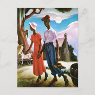 Carte Postale Romance par Thomas Hart Benton