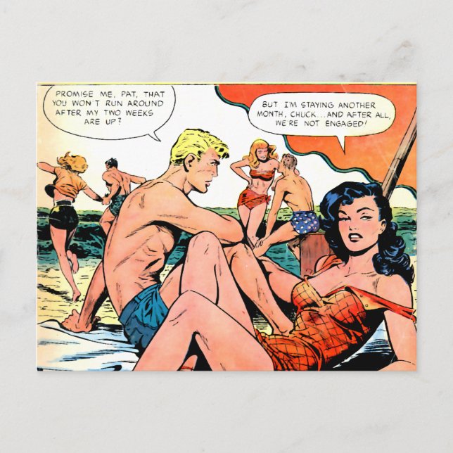 Carte Postale Romance temporaire (Devant)