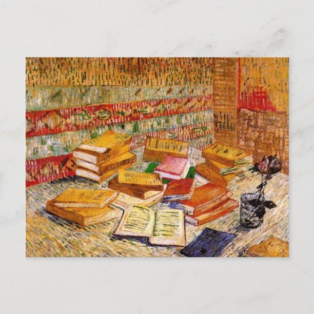 Carte Postale Romans français et Rose (F359) Van Gogh Art (Devant)