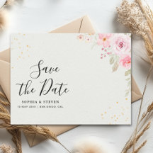 Romantic Blush Rose Wedding