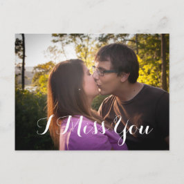 Carte postale romantique photo personnalisée