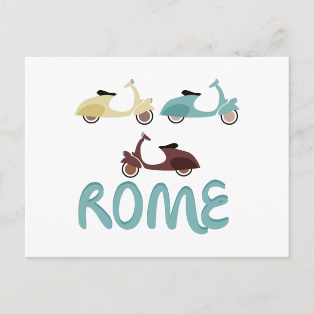 Carte Postale Rome (Devant)