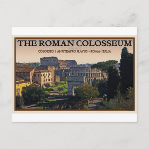 Carte Postale Rome - Forum romain et Colisée