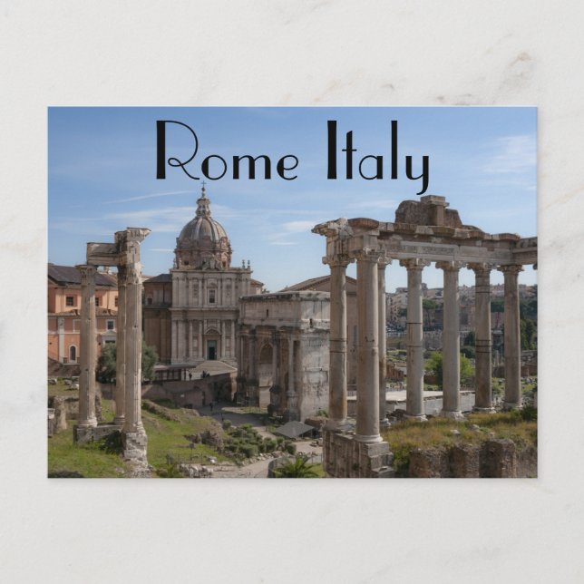 Carte Postale Rome Italie (Devant)