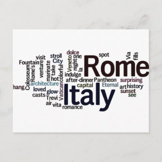 Carte Postale Rome Italie