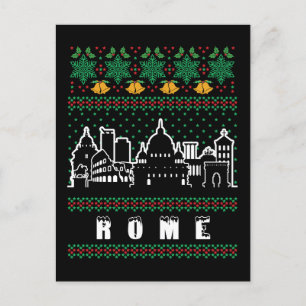 Carte Postale Rome Italie Villant Noël