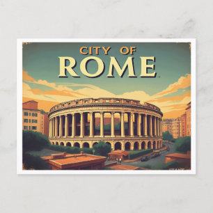 CARTE POSTALE ROME ITALIE VINTAGE