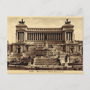 Carte Postale Rome, Monument de Vittorio Emanuelle II