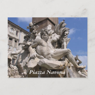 Carte Postale Rome, Piazza Navona