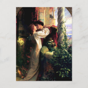 Carte postale Romeo et Juliet