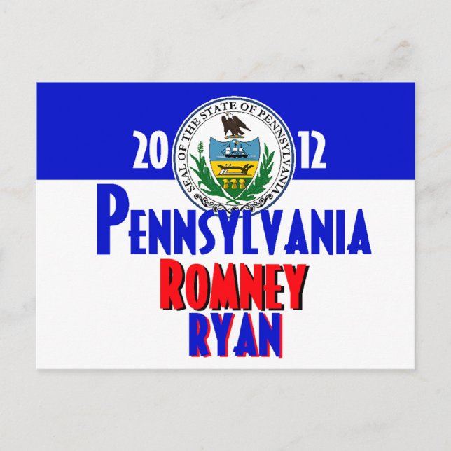 Carte Postale Romney Ryan (Devant)