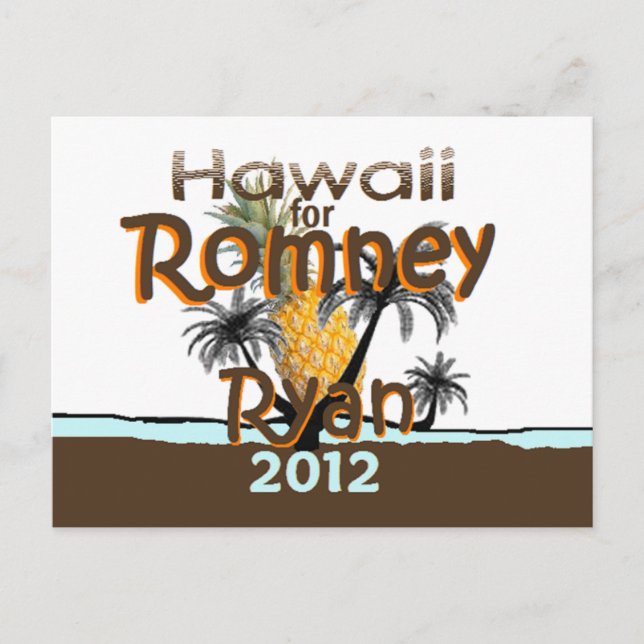 Carte Postale Romney Ryan (Devant)