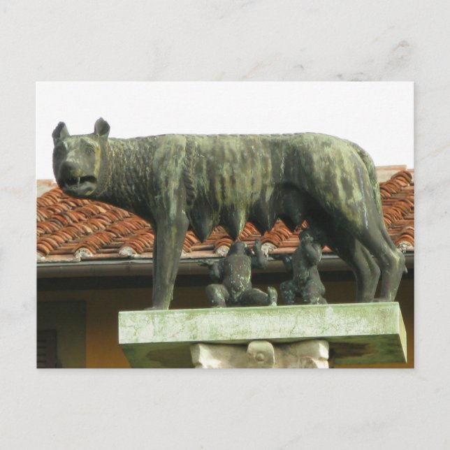 Carte Postale Romulus et Remus - Rome antique (Devant)