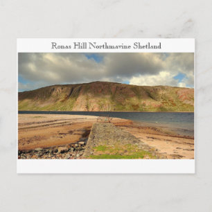 Carte Postale RonasHill, Ronas Hill Northmavine Shetland