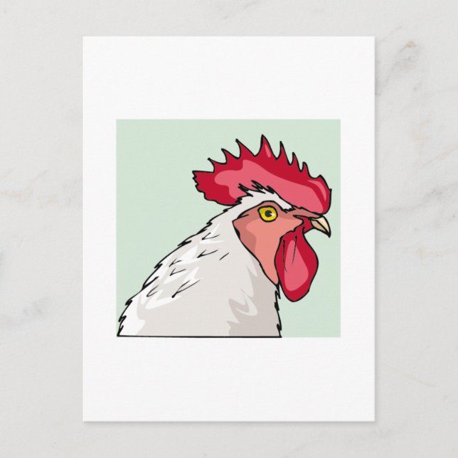 Carte Postale Rooster (Devant)