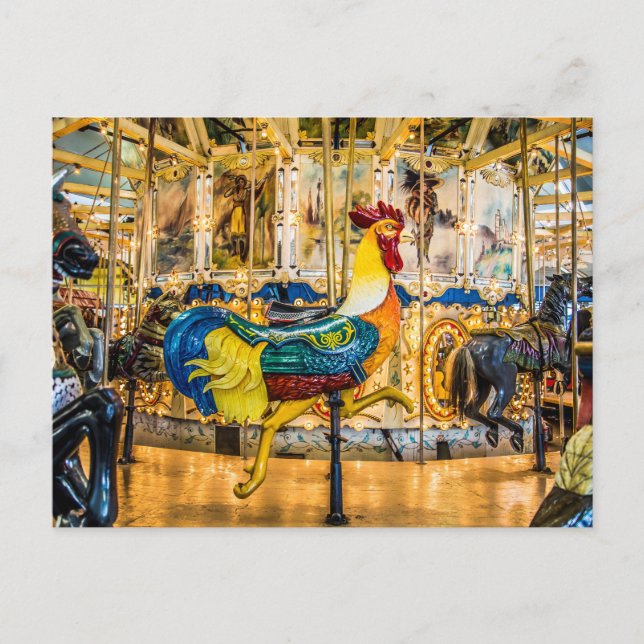 Carte Postale Rooster (Devant)